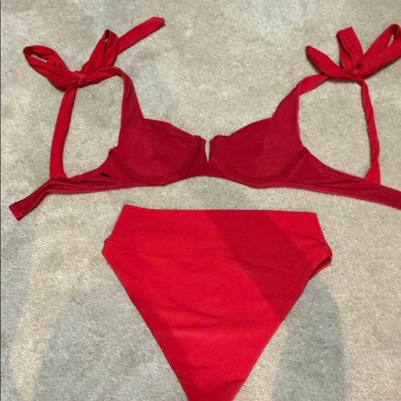 Beach Riot Vibrant Red Apparel